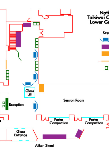 GeoCart'2018 Venue Floorplan